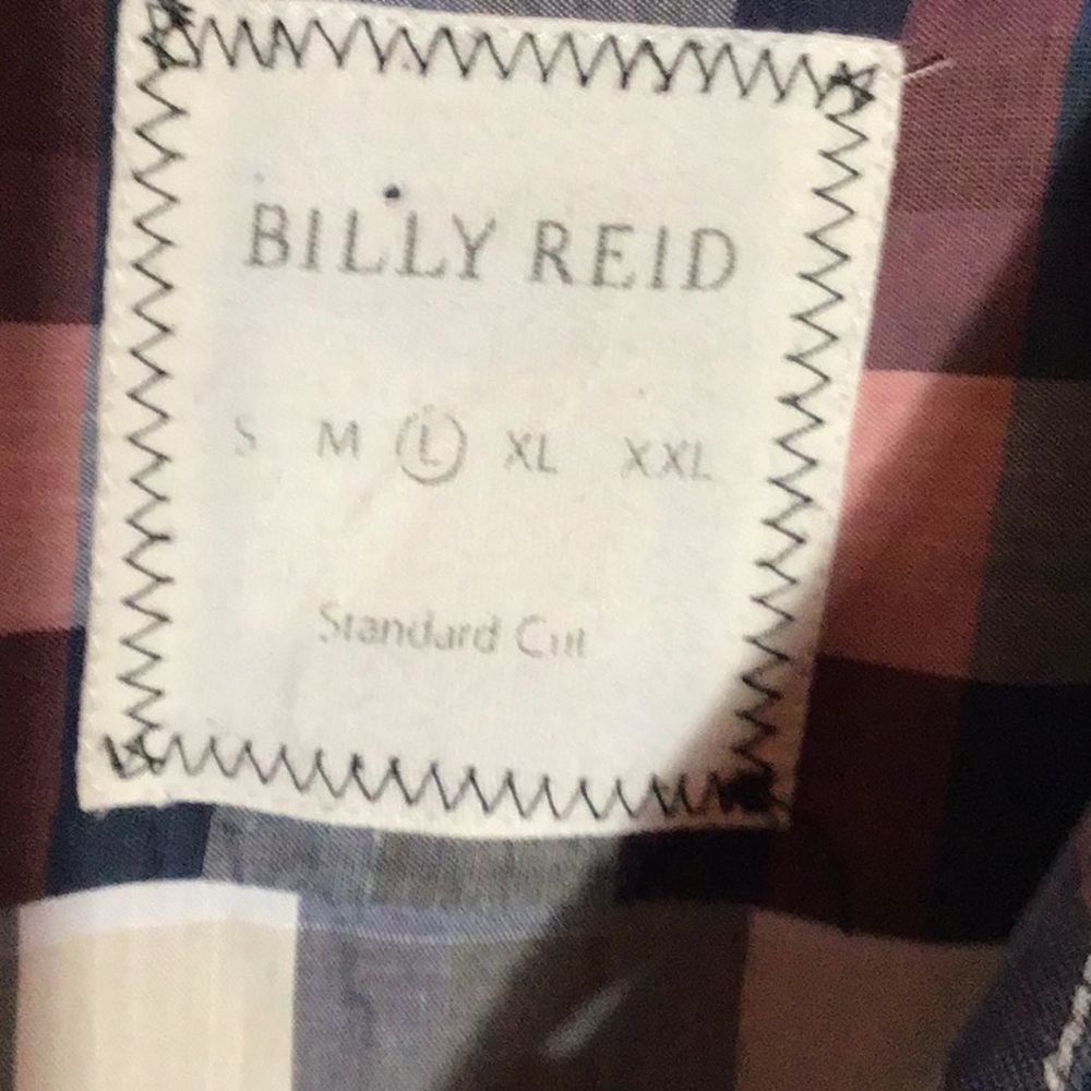 Billy Reid Men's Plaid Shirt - Multicolor size Large - Picture 2 of 9